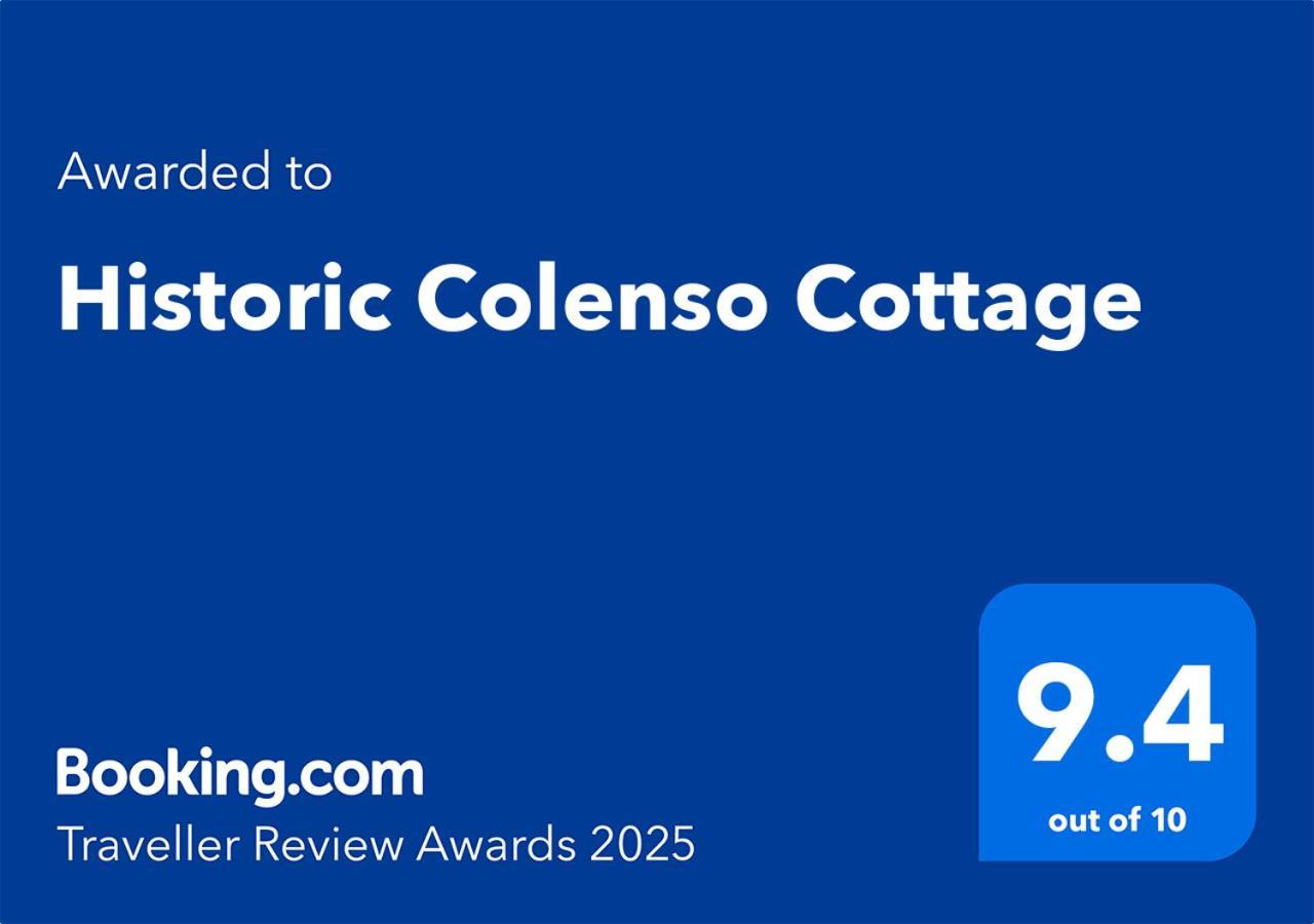 Historic Colenso Cottage Napier Exteriér fotografie